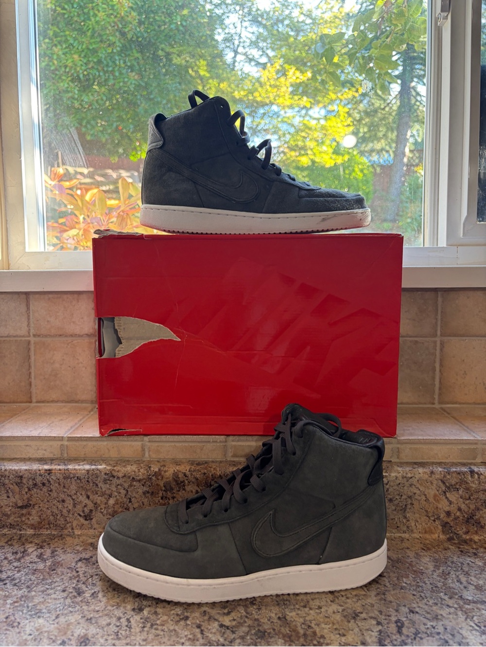 John Elliot X Nike Vandel High Anthracite